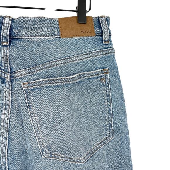 Madewell The 90's Straight Jean Rondell Wash Size 29 Medium Blue - Picture 7 of 8